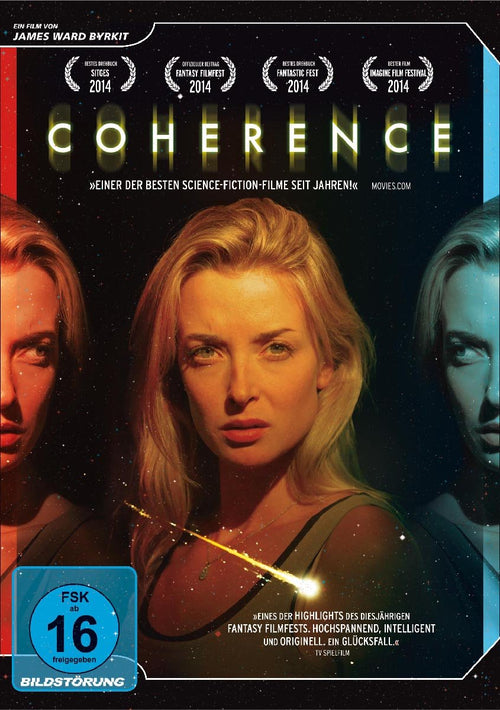 Coherence - DVD Cover mit FSK