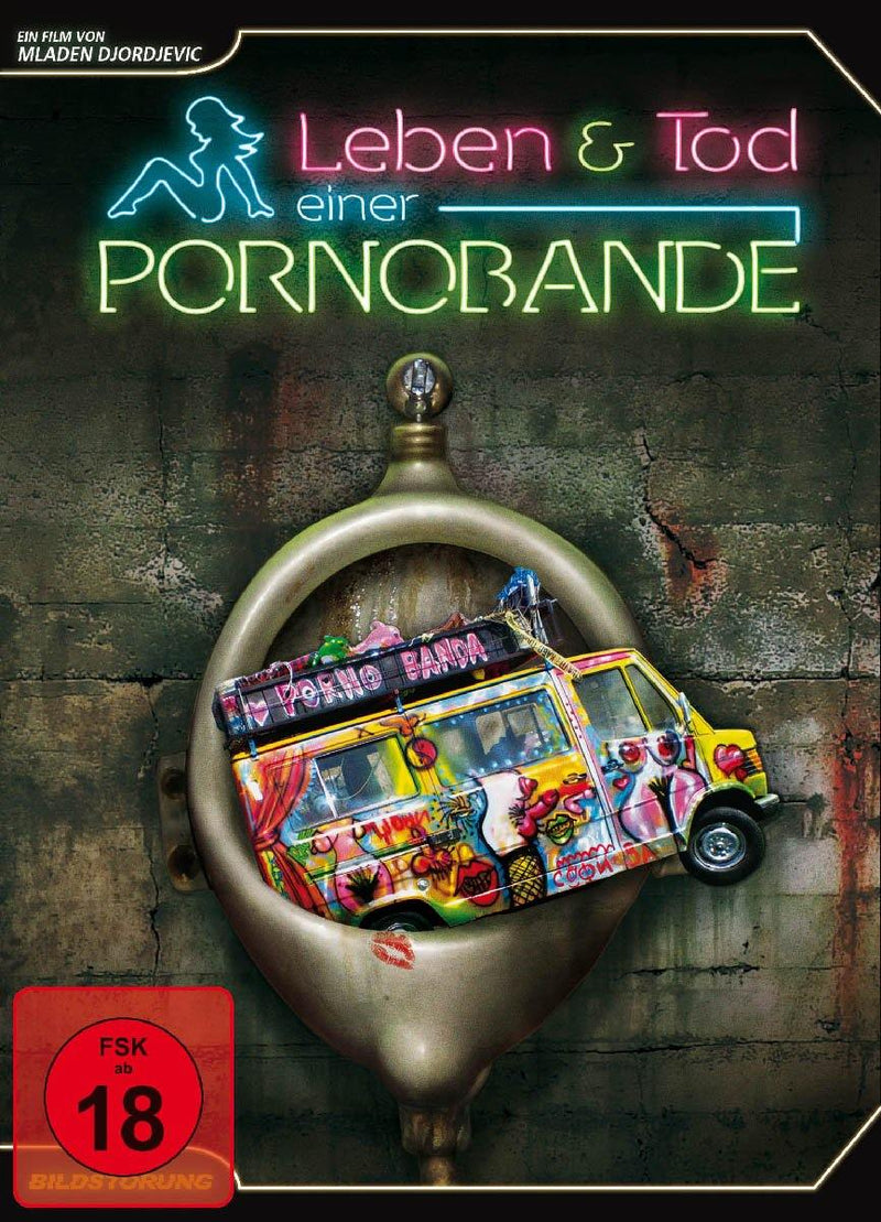 Leben und Tod einer Pornobande - DVD Cover mit FSK